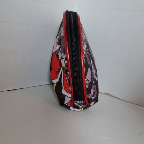 Disney Villains Pouch Bag Clutch Makeup Case Toiletries Queen of Hearts - Picture 5 of 12